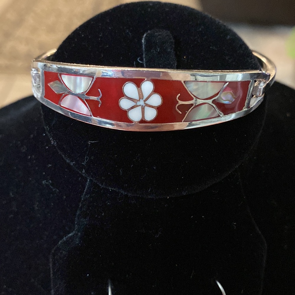 Taxco Sterling  Silver Bracelet
